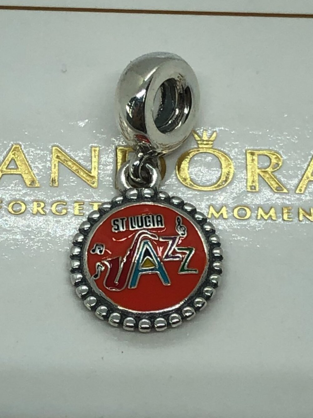 ✨🔥andora St. Lucia Caribbean Island Jazz Music Exclusive Dangle Charm